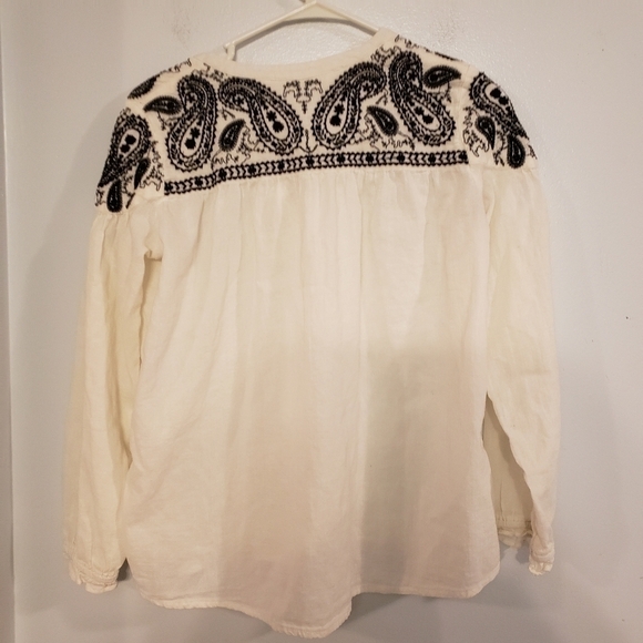 Zara Basic Long Sleeve White - Picture 3 of 4